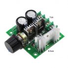 Egyenáramú motor fordulatszám és teljesítmény szabályzó modul DC 12-40 Volt 10 Amper M1102PWM-DC10-40V