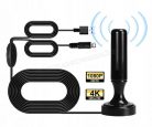 Mágnestalpas HDTV DVB-T TV antenna beépített erősítővel AH003