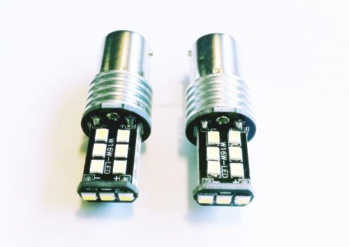 Led izzó irányjelzőbe Fehér BA15S15SMD2835CAN-F