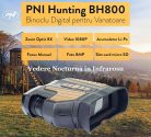 Éjjellátó távcső Infra vadász távcső és SD kártyás kamera 10x Optikai Zoom PNI Hunting BH800-IR-8MP