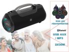 Hordozható Bluetooth kihangosító Boombox 2x30W BT7000