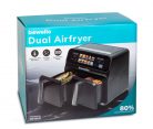 Air Fryer dupla kosaras Forrólevegős sütő bewello BW1002D 