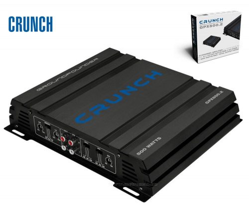 CRUNCH 2 csatornás autós erősítő 2X70W GPX500.2