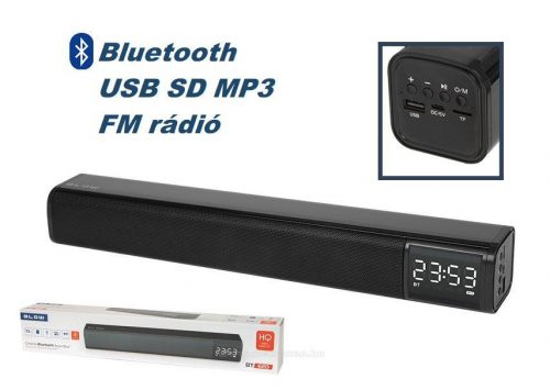 Hordozható Bluetooth USB SD MP3 multimédia hangszóró hangprojektor BT620