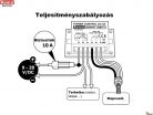 Egyenáramú teljesítmény és fordulatszám szabályzó modul DC 9-28V 10A Kemo M171PWM