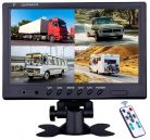 4 kamerás tolatókamera szett 9"-os LCD monitorral M1810-QUAD