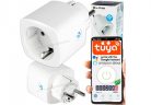 Wifi Okos Konnektor és Intelligens Fogyasztásmérő - Android és iPhone Távirányítással M2075-WIFI TuyaSmart