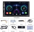 Android multimédiás autórádió fejegység GPS-el 7" LCD monitorral 2DIN M3066BT-GPS