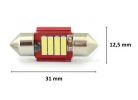 Autós szofita LED izzó 4 db SMD LED-del CANBUS 31 mm 31MM4SMD7020