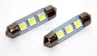 Autós szofita LED izzó 3 db szuperfényes SMD LED-del, 36MM3SMD5050