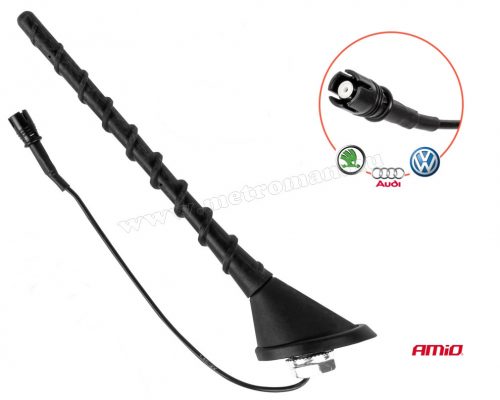 Skoda Audi Volkswagen Autó Antenna RAKU-2 csatlakozóval ANT094153