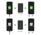 Carlinkit 5.0 vezeték nélküli Apple CarPlay és Android Auto adapter CPC200-2AIR-W