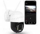 Vezeték nélküli Kültéri SD DVR Wifi IP Android iPhone megfigyelő kamera M8797-3MP-PTZ V380PRO