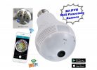 Lámpaizzóba rejtett kamera vezeték nélküli Wifi IP kamera 360 fokos látószöggel M8819SPY-3MP