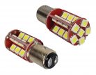 Autós LED izzó BAY15D, 30SMD LED-es, fehér, MM-BAY15-30SMD5050F