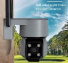 Vezeték nélküli Kültéri SD DVR Wifi IP Android iPhone megfigyelő kamera MCAM33-5MP-PTZ WIFI TuyaSmart