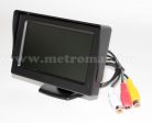 Univerzális 4,3"-os TFT LCD monitor tolatókamerához Mlogic CLM0105