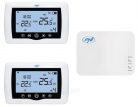 Intelligens dupla vezeték nélküli Wifi okos termosztát MCT410PRO-WIFI-RF2 Dual TuyaSmart