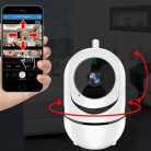 Vezeték nélküli Wifi IP Android iPhone forgatható SD DVR megfigyelő kamera MF1801