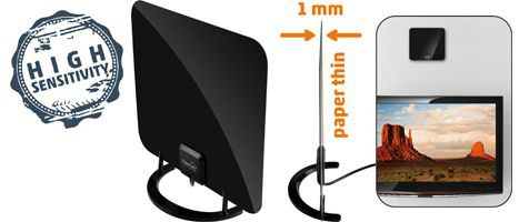 DVB-T digitális, erősítős, extra szoba antenna FZ 52