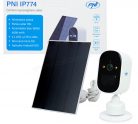 Vezeték nélküli Napelemes Wifi kamera, Wifi kültéri megfigyelő kamera MIP774-4MP iCSee