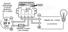 Sötétedéskapcsoló, Alkonykapcsoló DC 12-28 Volt Kemo M197