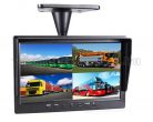 Kamion, teherautó, targonca, munkagép ipari tolatókamera szett 10"-os  QUAD LCD monitorral MM3695-QUAD-MT554