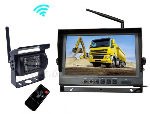 Vezeték nélküli tolatókamera szett 9"-os HD LCD monitorral MM9006WA/1 12/24 Volt