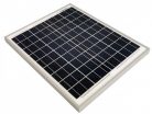 12V 20 Watt napelemes töltő szett töltésvezérlővel Poly Solar MP-20W-10A-PWM