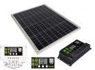 12V 50 Watt napelemes töltő szett töltésvezérlővel Poly Solar MP-50W-30/10A-PWM