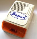 Kültéri sziréna ház riasztóhoz, Signal PS-128