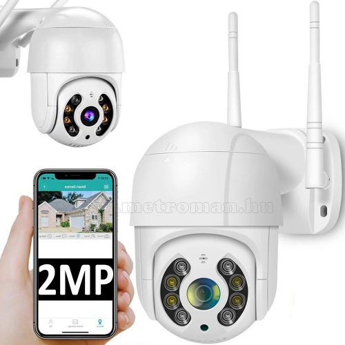 Vezeték nélküli Android iOS Wifi SD kártyás megfigyelőkamera MQ-A8-2MP