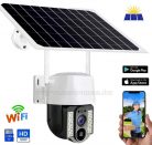 Vezeték nélküli Napelemes Wifi kamera, Android iPhone Wifi kültéri megfigyelő kamera MVC3-2MP-WIFI-PTZ-SOLAR V380PRO