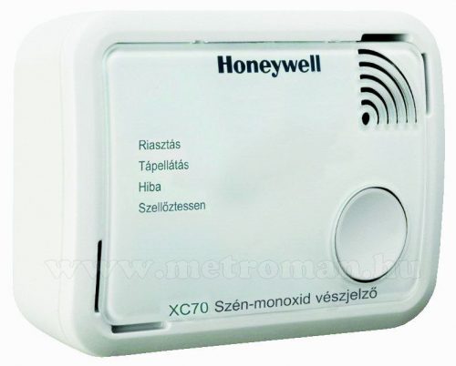 Szénmonoxid CO riasztó, jelző készülék Honeywell XC70