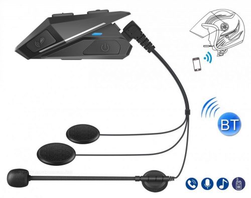 Motoros sisak kihangosító Bluetooth headset MYZ06BT