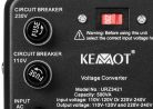 Feszültség átalakító konverter 230V/110V 400W Kemot Z3421-500VA