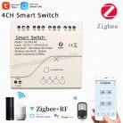 Univerzális 4 csatornás WIFI Zigbee okos kapcsoló és kapunyitó, Android iOS kapu távirányító modul ZG-003-RF4CH